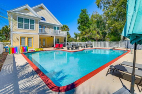 1 Mi to Beach and Hot Tub Murrells Inlet Retreat!